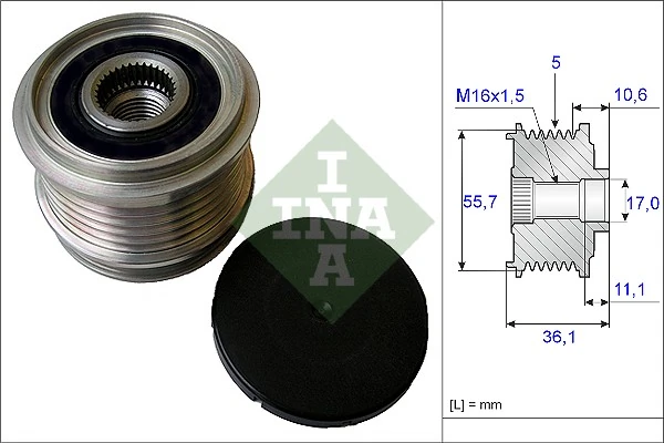Alternator Freewheel Clutch